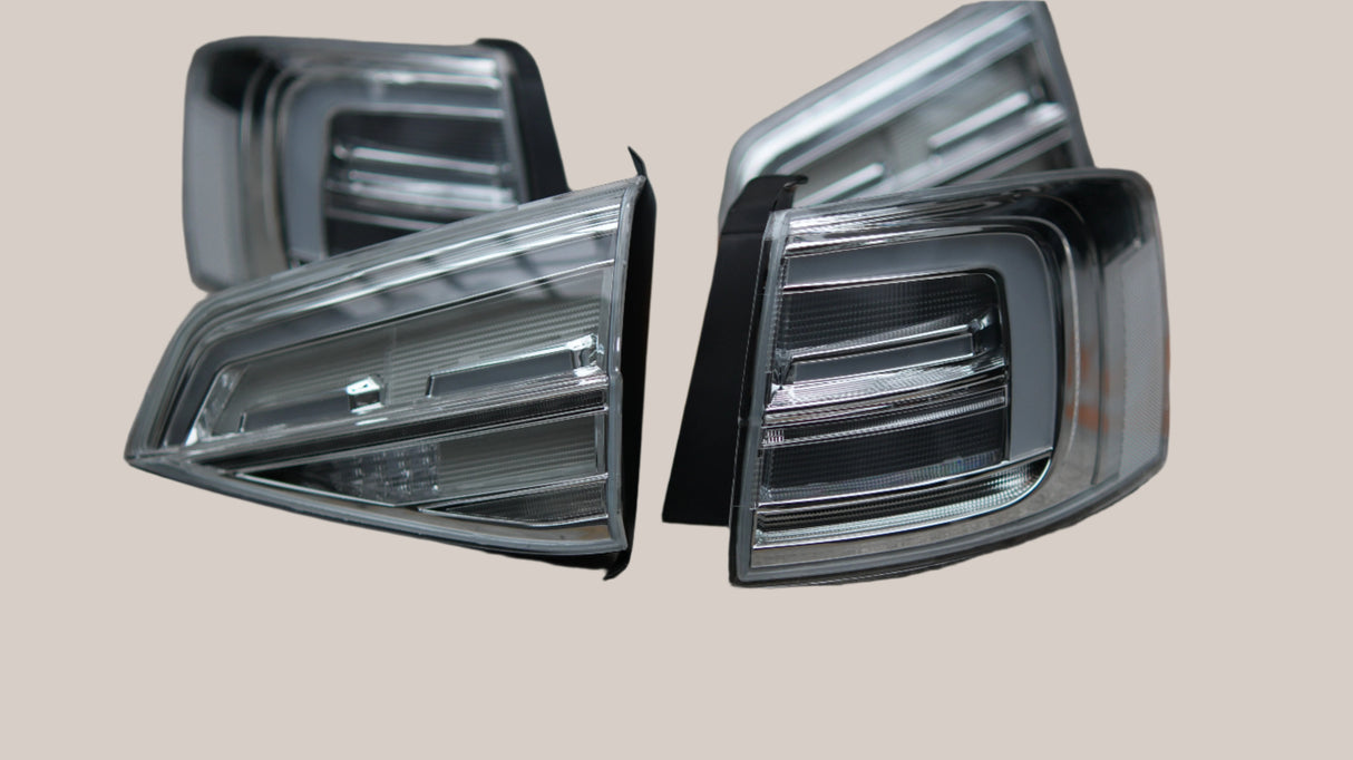 AlpTech 15’-18’ MK6.5 Jetta Clear Tail Lights