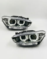 BMW 1 Series F20 / 118i Dual-Color (Yellow / White) LED Headlight Assembly with High / Low Beam 2015 - 2018