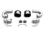 2018-2026 Porsche 9Y0 9Y3 Cayenne SUV and Coupe Convert TurboGT Style Rear Bumper With Exhaust Adapter Pipe | Fits S, E-Hybrid