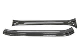 OLM LE Dry Carbon Fiber Door Sill Covers - 2015-2021 Subaru STI