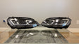 VW Golf 6 (2009‑2012) LED Headlights DRL/Signal Golf7.5 Design *READ DESCRIPTION
