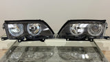 BMW E46 SEDAN Black Projector Angel Headlight LED  (2003-06) *READ DESCRIPTION