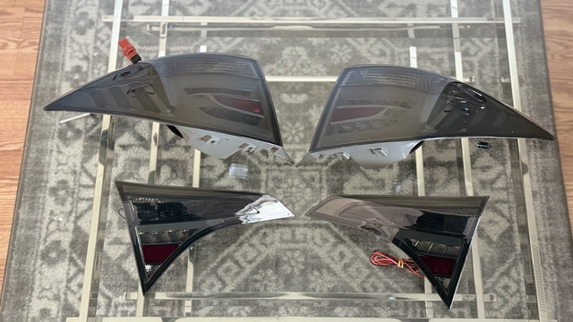 Toyota Corolla SE/LE SMOKED Tail Lights Upgrade (2014–2019) *READ DESCRIPTION