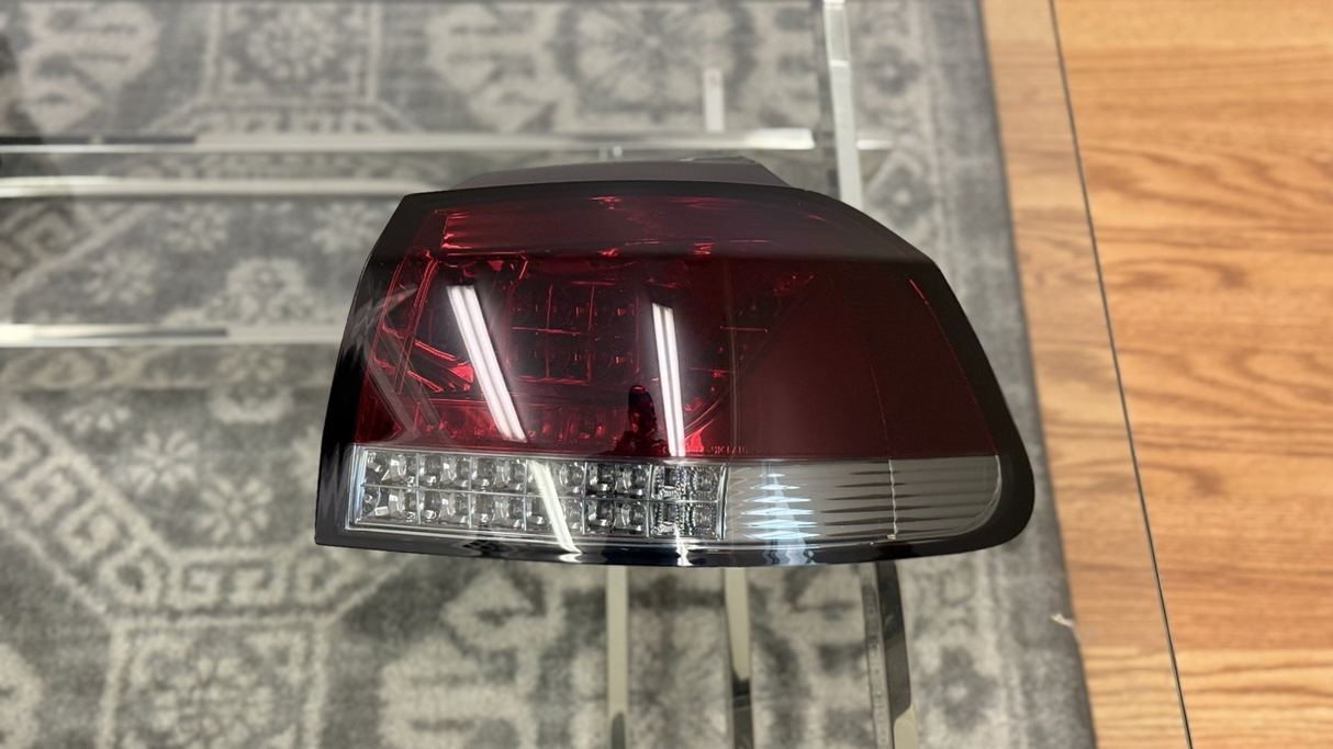 VW Golf MK6 GTI SMOKED Red LED Tail Lights 2008-2014 *READ DESCRIPTION