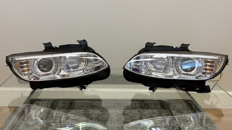 BMW 3 Series E92E93 Chrome LED Headlights AFS MODELS 2006-2010 *READ DESCRIPTION