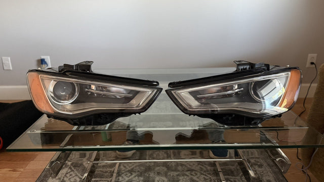 AUDI A3 / S3 8V OEM HID XENON + LED DRL HEADLIGHTS (PAIR) * READ DESCRIPTION