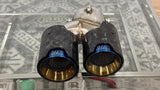BMW 2/3/4 Series Forged Carbon Fiber Dual Muffler Tips (2019+)*READ DESCRIPTION