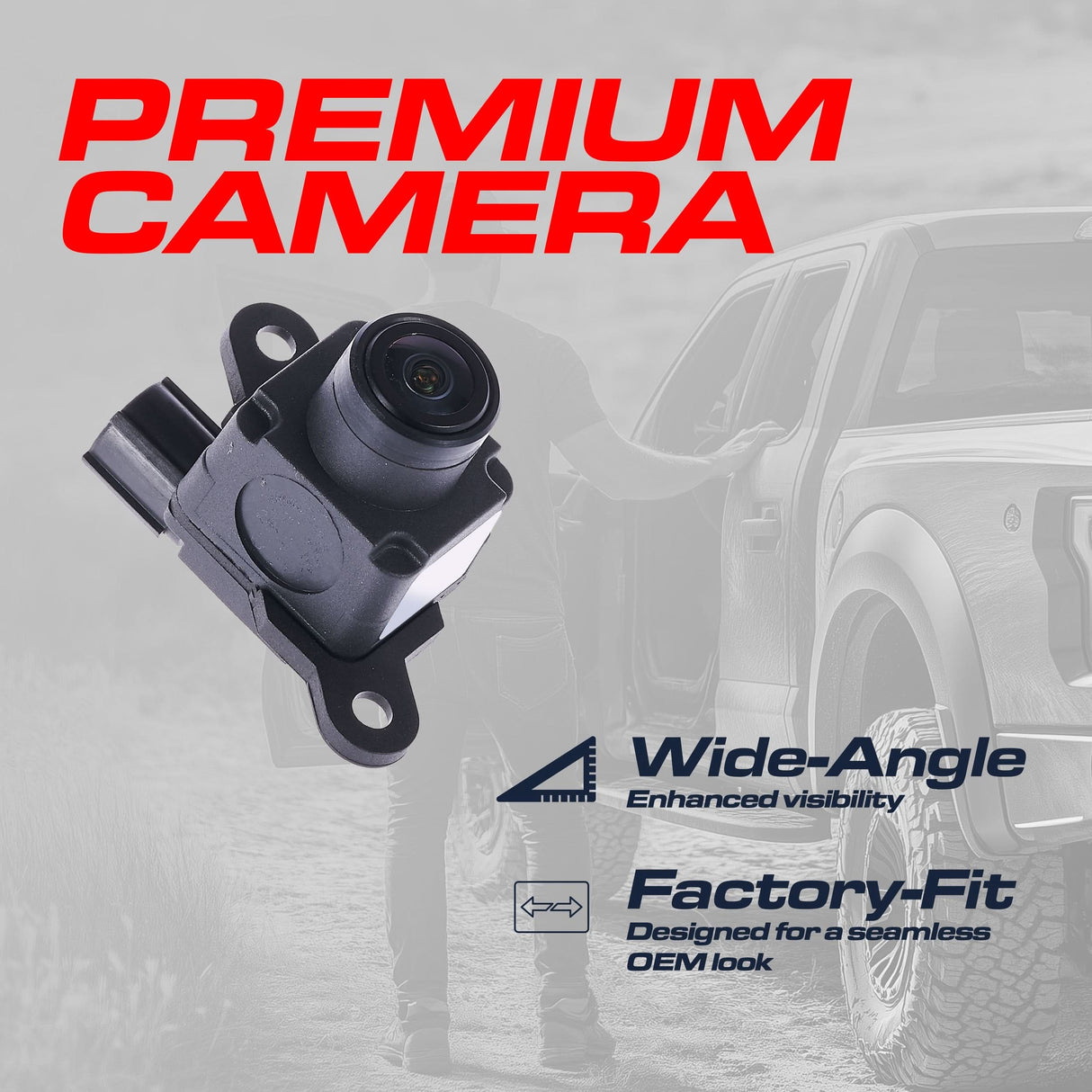 Dodge Ram (2013-2015), Viper (2013-2017) OEM Replacement Backup Camera OE Part # 56038978AB, 56038978AC, 56038978AD, 56038978AE, 56038978AF, 56038978AG, 56038978AH, 56038978AI, 56038978AJ, 56038978AK, 56038978AL