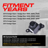 Dodge Ram (2013-2015), Viper (2013-2017) OEM Replacement Backup Camera OE Part # 56038978AB, 56038978AC, 56038978AD, 56038978AE, 56038978AF, 56038978AG, 56038978AH, 56038978AI, 56038978AJ, 56038978AK, 56038978AL