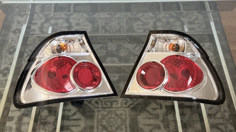 BMW 3-Series Limo E46 Sedan Chrome Taillights Set (1998–2001) *READ DESCRIPTION
