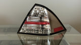 Mercedes-Benz W203 Chrome Clear LED Tail Lights (2001–2004) *READ DESCRIPTION
