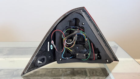 MERCEDES BENZ C-CLASS W203 LED Red/Clear Taillights (2001-2004) READ DESCRIPTION