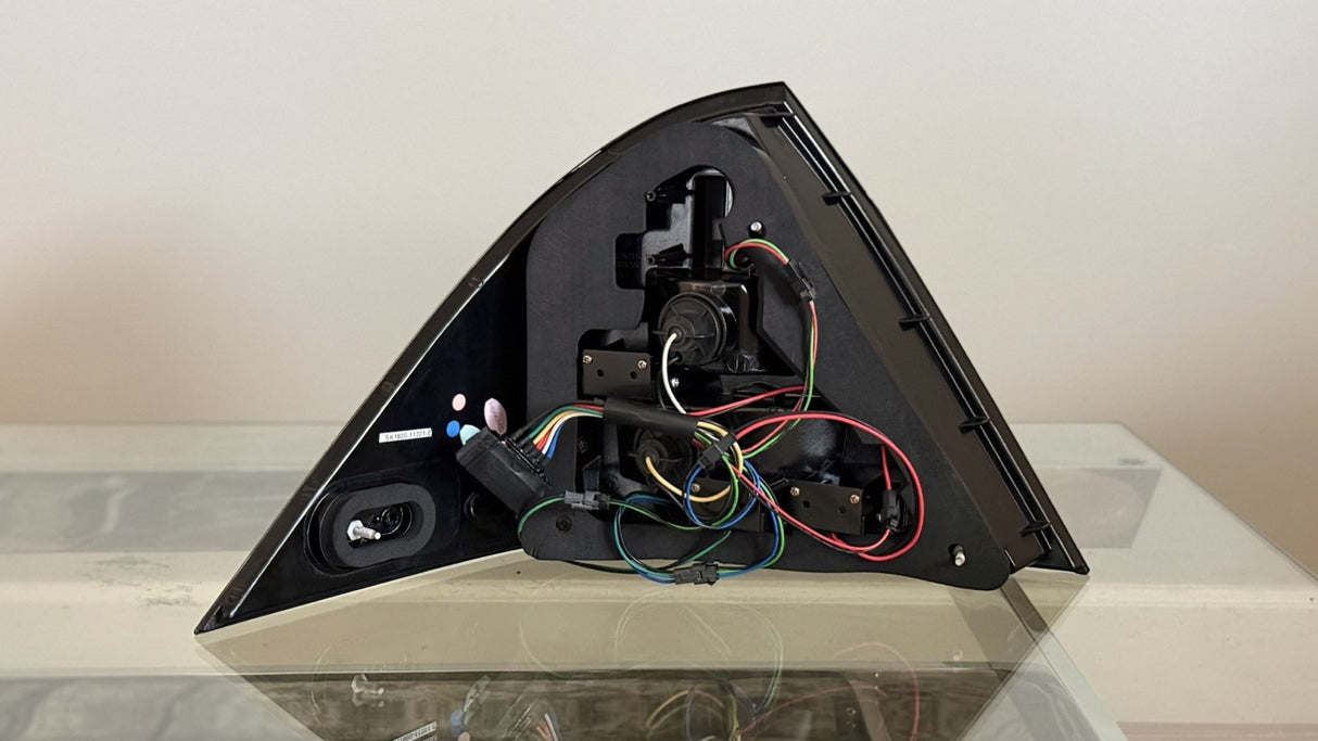 Mercedes-Benz W203 Chrome Clear LED Tail Lights (2001–2004) *READ DESCRIPTION