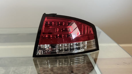 Audi A4 B7 Red/Clear LED Taillights (2004-2007) *READ DESCRIPTION