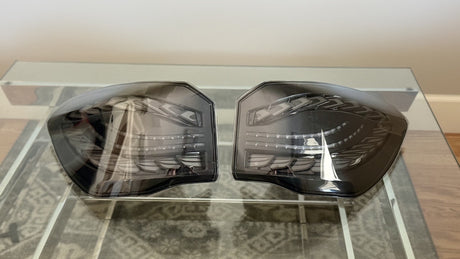 BMW X1 BLACK Dragon Scale Style LED Taillights (2016–2021) *READ DESCRIPTION