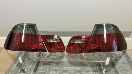 BMW E46 2D Depo LED Tail Lights - 4 Pieces (1999-2003) *READ DESCRIPTION