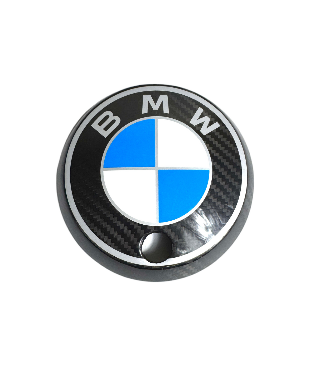 BMW Roundel Emblem Covers - Full Carbon Fiber