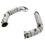BMW 5/6 Series M5/M6 F06/F10/F18 304 Stainless Steel Downpipe 2012-2018