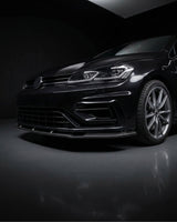 2018–2019 Volkswagen Golf R / R-Line MK7.5 A Style Front Spoiler Lip – Carbon Fiber