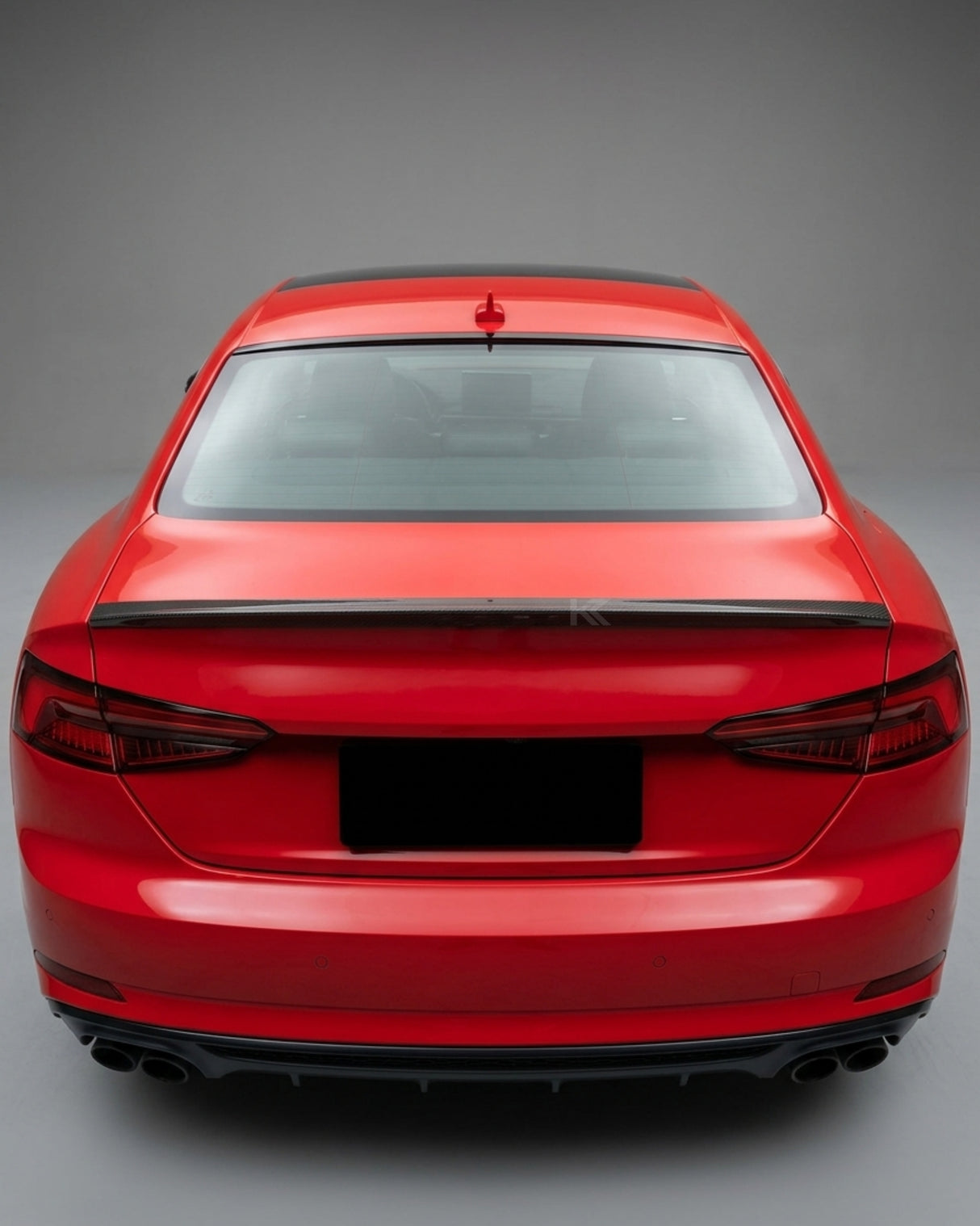 2017–2022 Audi A5 S-Line / S5 / RS5 B9 Coupe RS5-H Style Ducktail Rear Trunk Spoiler – Carbon Fiber
