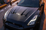 2017-2023 Nissan GTR R35 EBA LB3 Style Carbon Fiber Hood