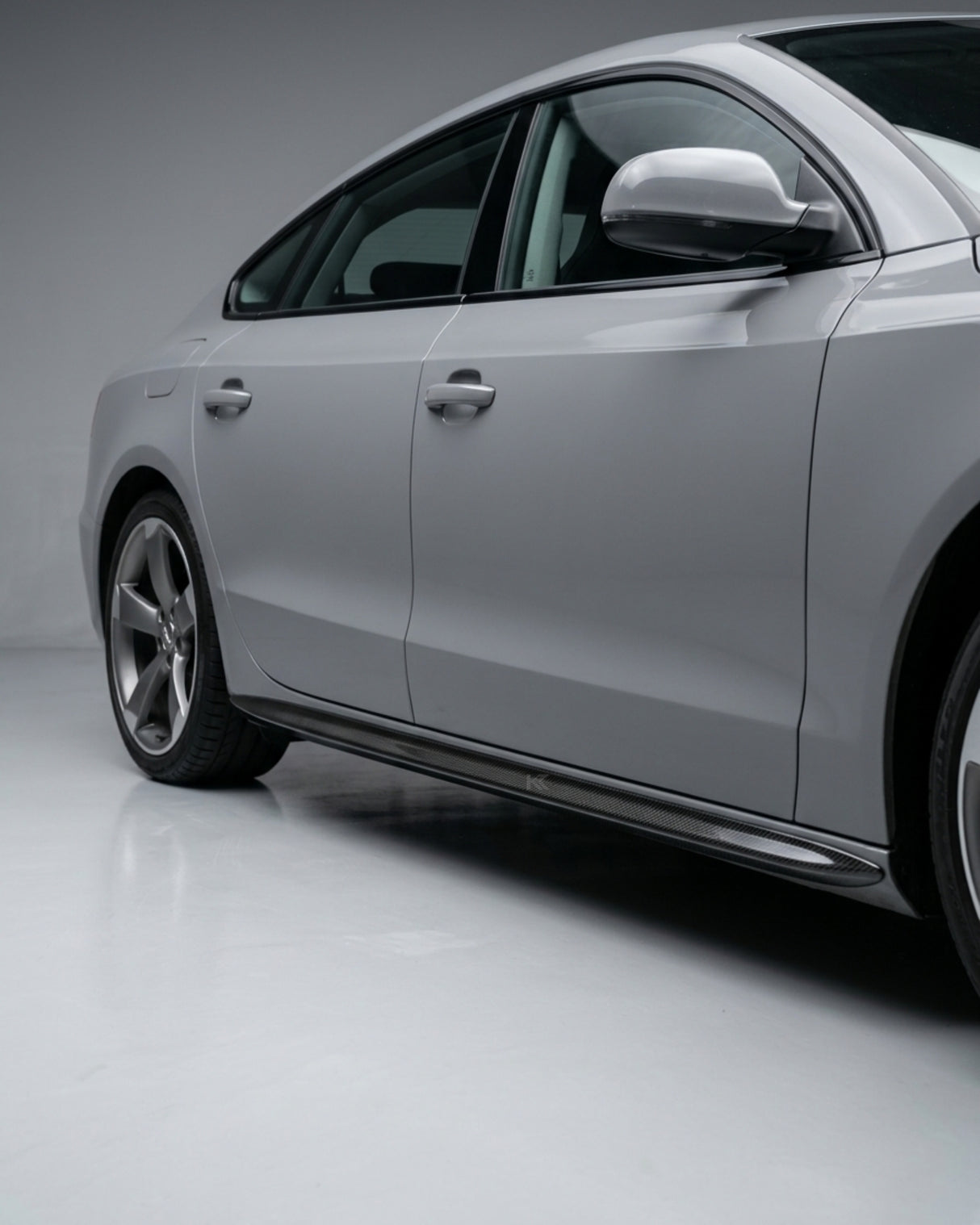 2010–2011 Audi A5 8T Sportback Side Skirt Extensions – Carbon Fiber