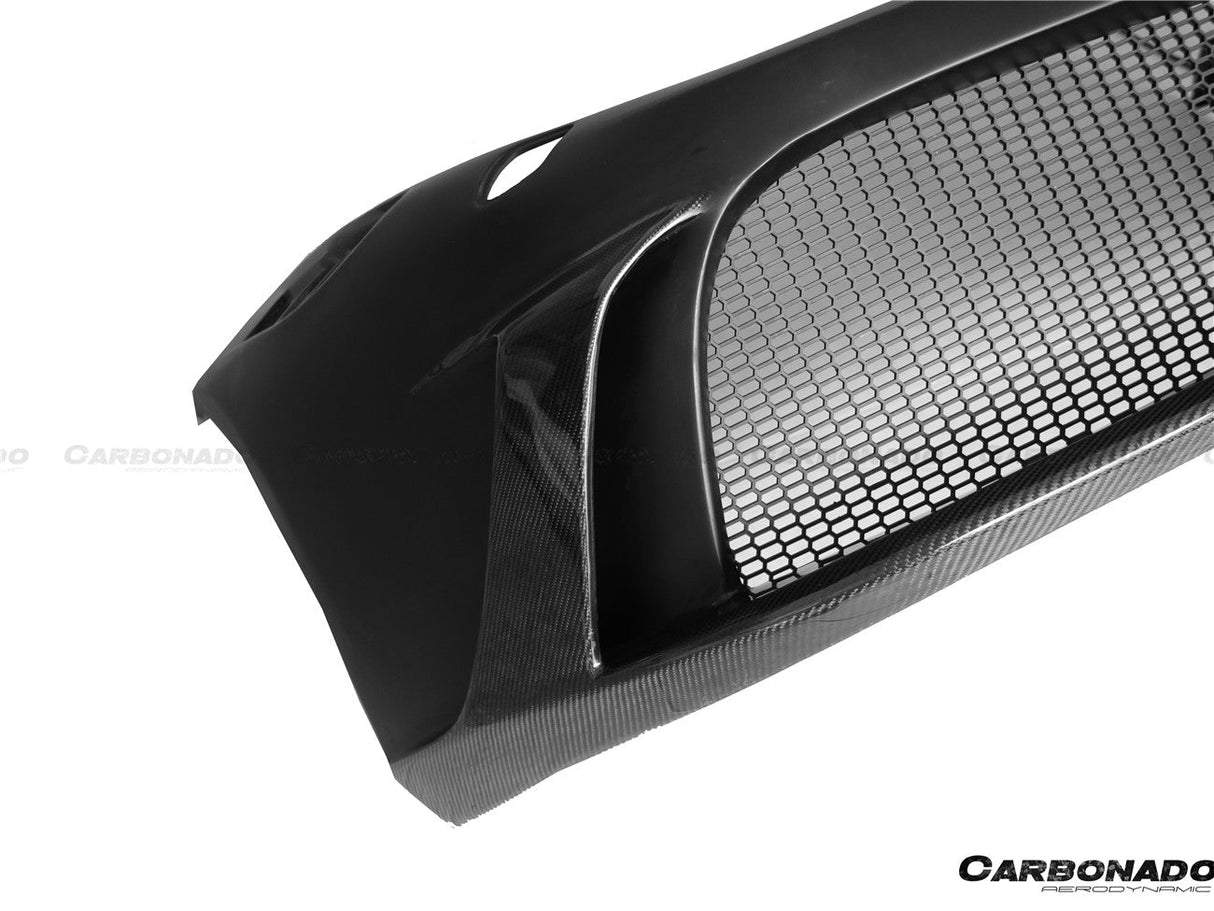 2010-2015 Ferrari Carbon Fiber Front Bumper Carbonado (OE) Fits: 458 Italia and Spider