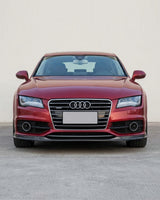 2012–2014 Audi A7 S-Line C7 Sportback Front Bumper Splitter – Carbon Fiber