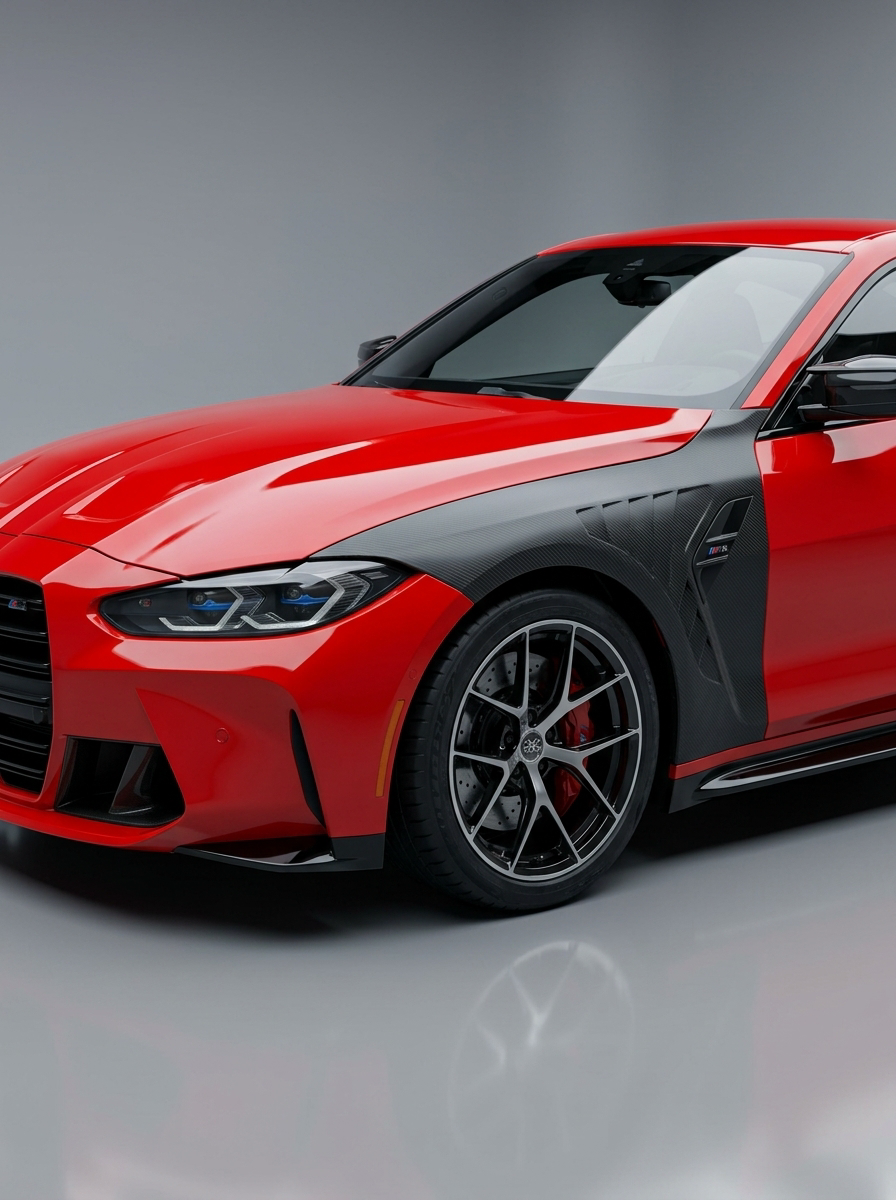 BMW 4 Series G82 M4 Carbon Fiber Matte Fenders (2021+)
