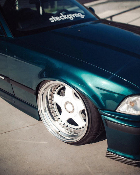 BMW 3 Series E36 AC Style Carbon Fiber Front Lip (1992 - 1998) - K2 Industries
