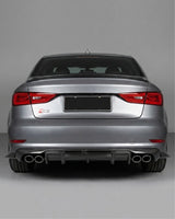 2015–2016 Audi S3 8V Sedan RS Style Rear Bumper Diffuser – Carbon Fiber