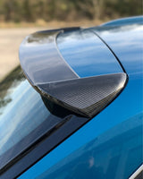 2012–2018 Audi Q3 8U Rear Roof Spoiler Extension – Carbon Fiber