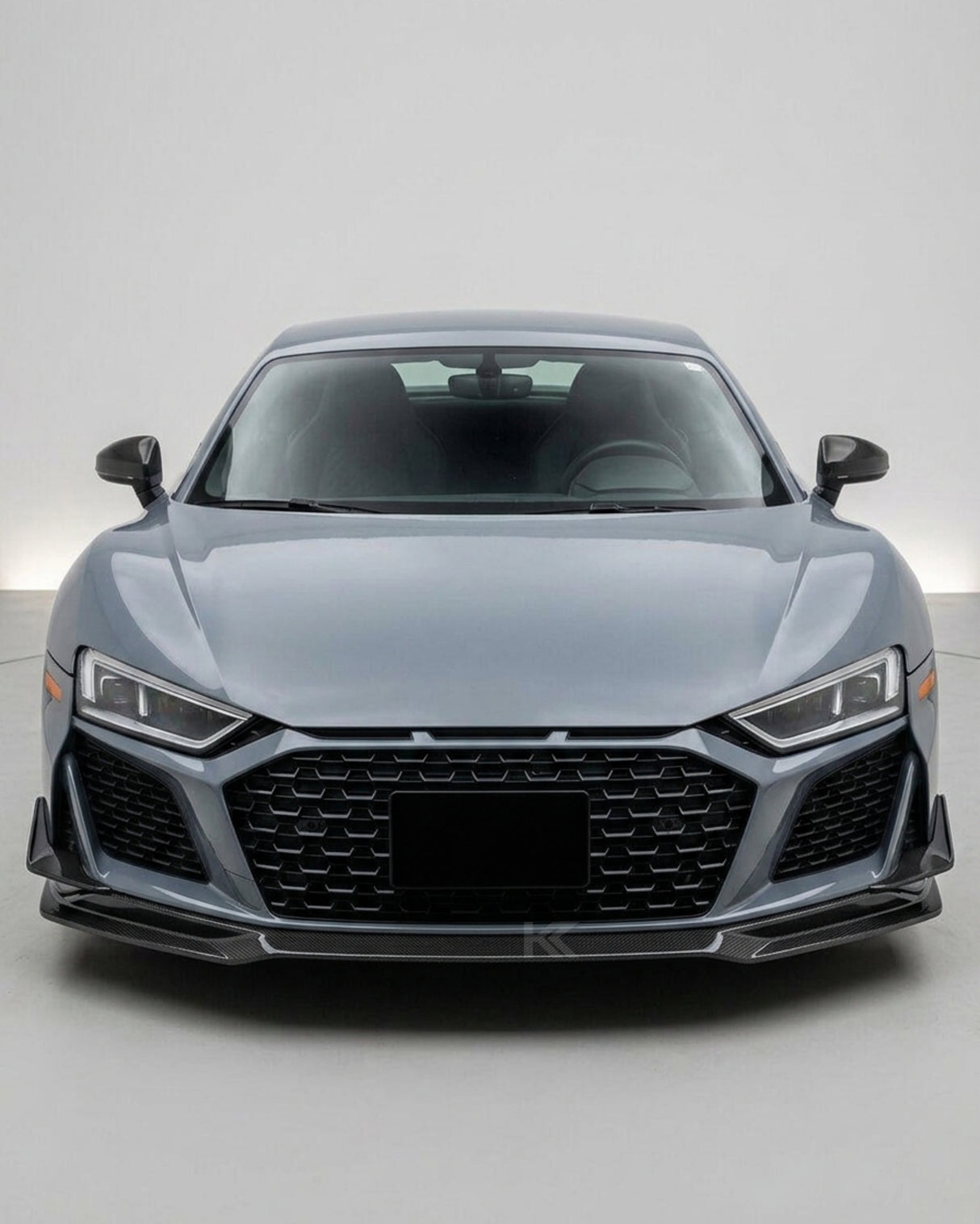 2019–2023 Audi R8 V10 Coupe Front Bumper Lip Splitter – Prepreg Dry Carbon Fiber