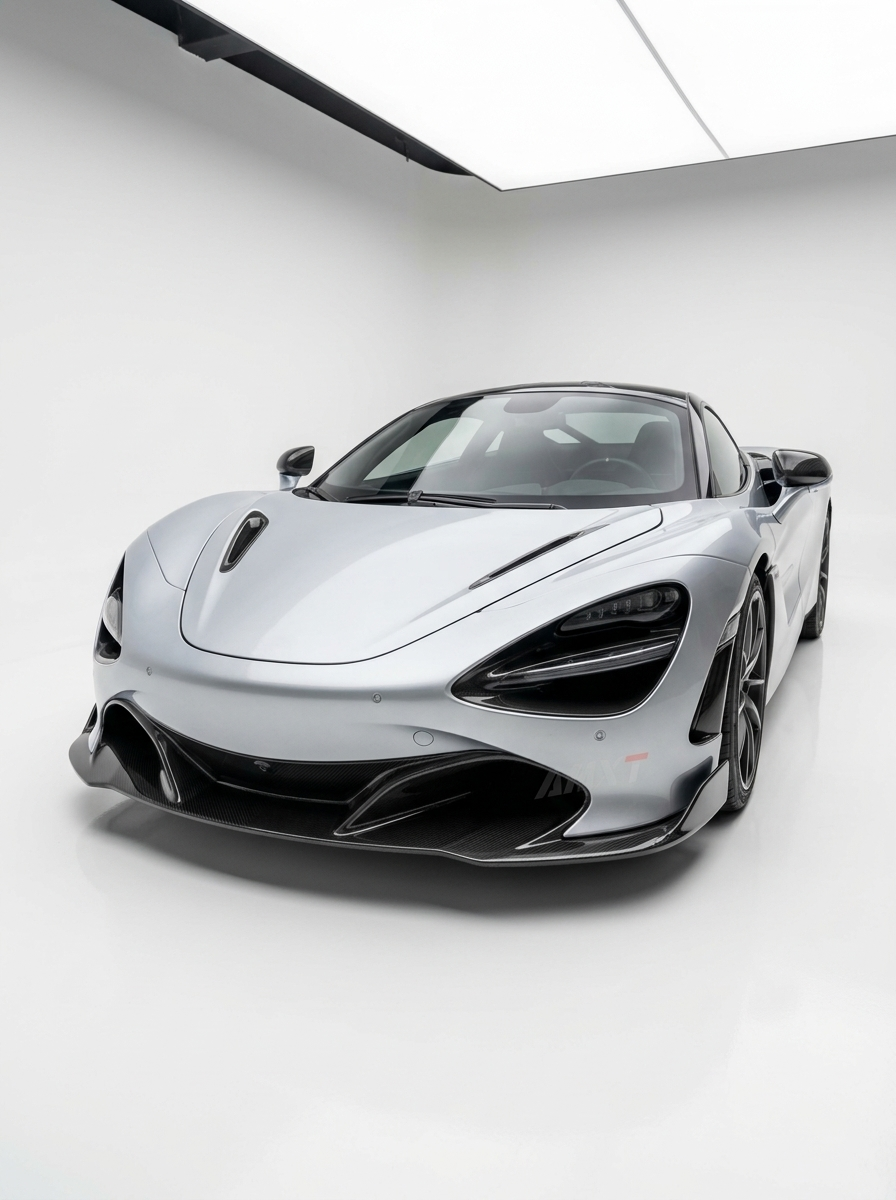 McLaren 720S Dry Carbon Fiber Front Lip Splitter Bolt-On 2017+