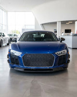 2016–2018 Audi R8 V10 & V10 Plus Coupe V-Design Front Lip Spoiler – Dry Carbon Fiber
