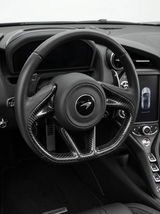 McLaren 720S Spider Carbon Fiber Steering Wheel Trim Cover 2017 - 2019