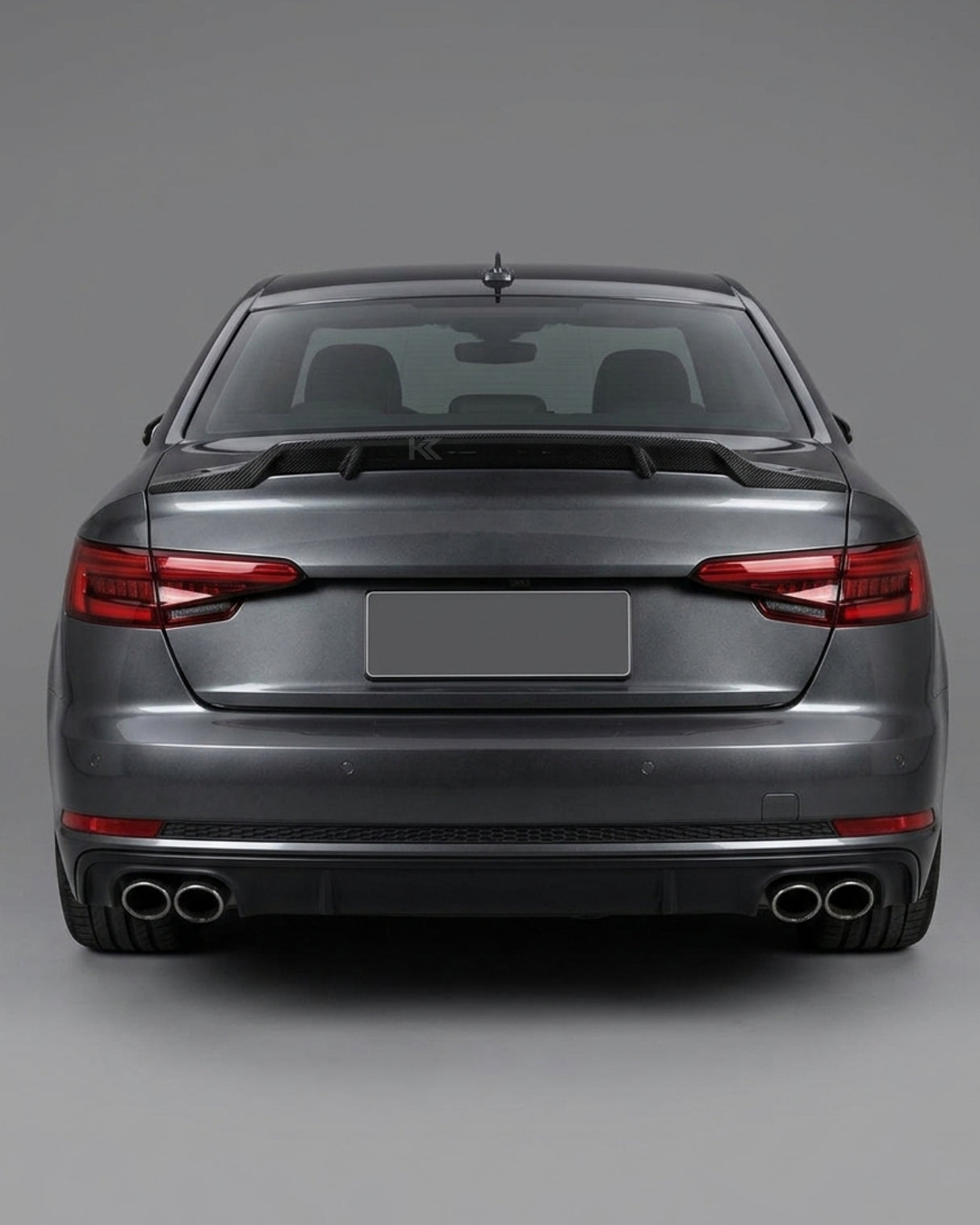 2017–2019 Audi A4 / A4 S-Line / S4 B9 Sedan R Style Ducktail Trunk Spoiler – Carbon Fiber