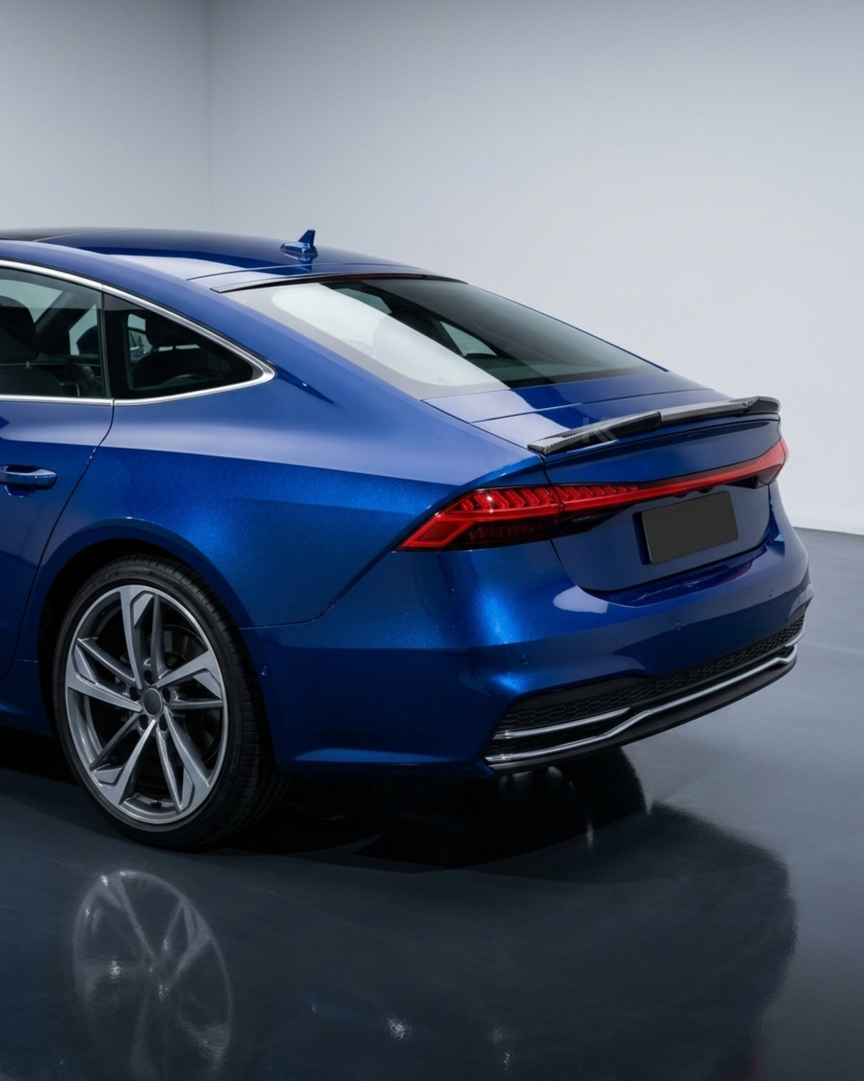 2019–2024 Audi A7 / S7 / RS7 C8 Sportback Ducktail Style Rear Trunk Spoiler Wing – Carbon Fiber