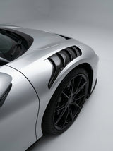 2019+ Ferrari SF90 Stradale Polished Fenders - Dry Carbon Fiber
