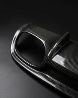 2013–2016 Audi A7 S-Line C7 Sportback Rear Bumper Diffuser – Carbon Fiber