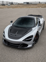 McLaren 720S Dry Carbon Fiber Hood Bonnet Sports Style Bolt-On