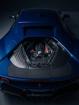 2019+ Ferrari SF90 OEM Style Bolt-On Engine Cover - Dry Carbon Fiber