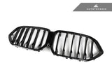 AutoTecknic Painted Glazing Black Front Grille - BMW G06 X6 LCI