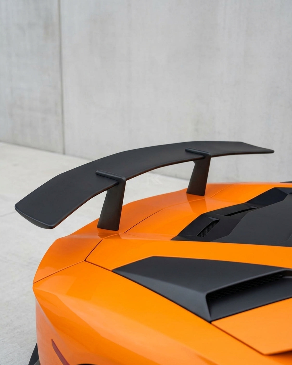 2011–2022 Lamborghini Aventador SV Style Double-Deck Rear Wing Spoiler – Dry Carbon Fiber