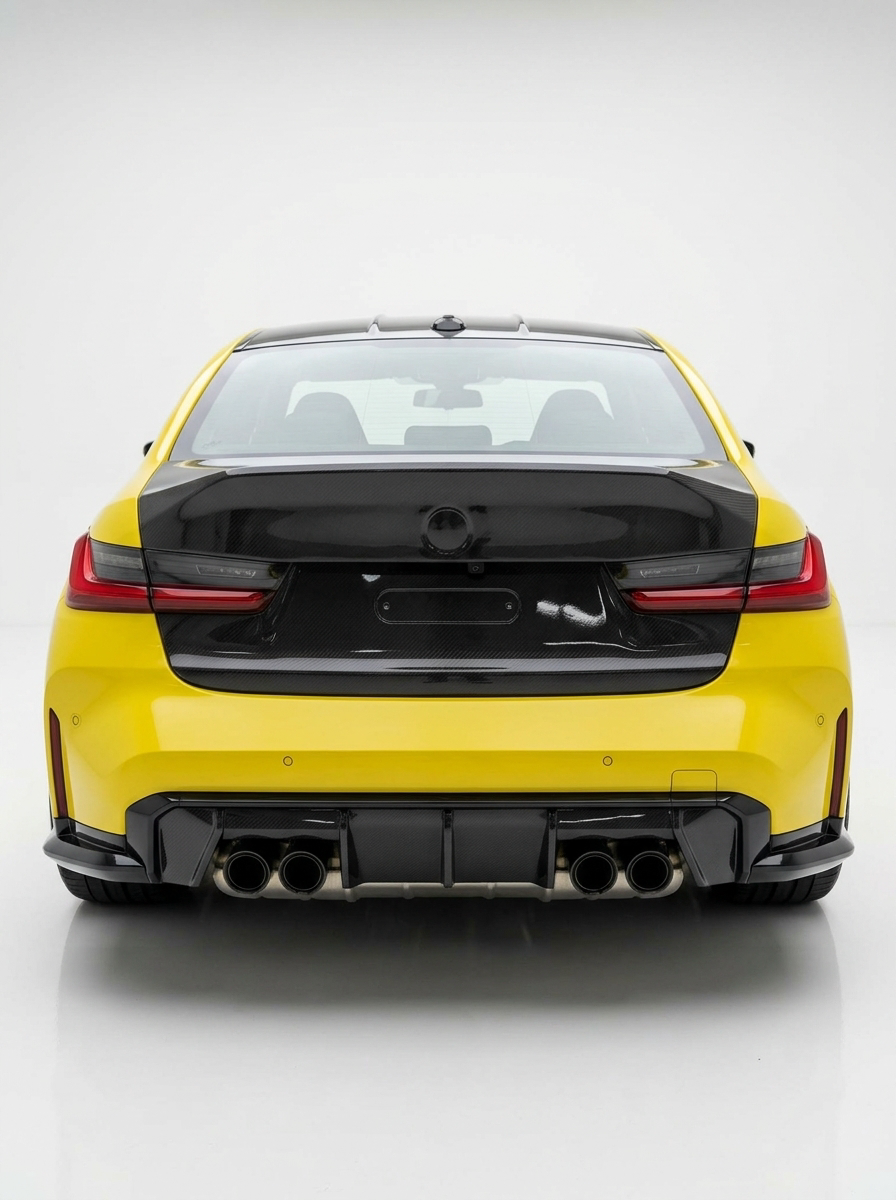 BMW 3 Series G80 M3 CSL Style Carbon Fiber Trunk (2019+)