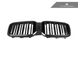 AutoTecknic Dry Carbon Fiber Dual-Slats Front Grille Set - G01 X3 LCI | G02 X4 LCI