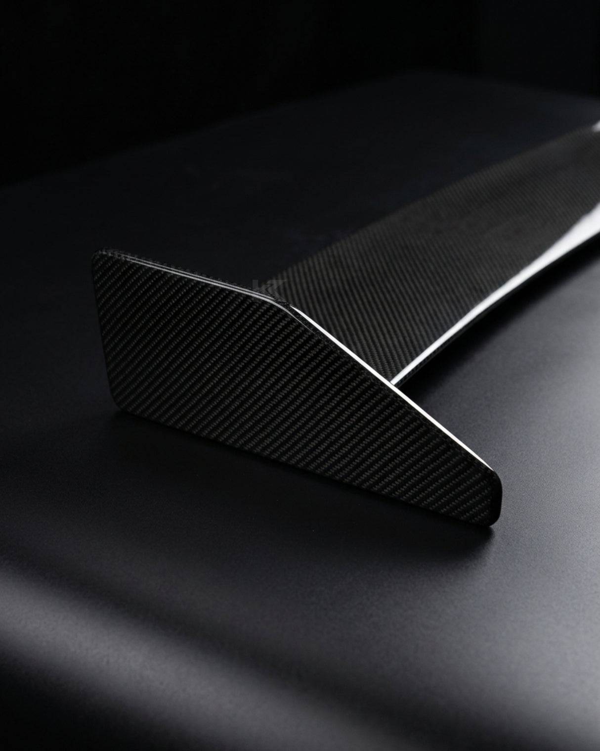 2019–2023 Audi R8 V10 Coupe M-Style High Rear Wing Spoiler – Dry Carbon Fiber