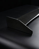 2019–2023 Audi R8 V10 Coupe M-Style High Rear Wing Spoiler – Dry Carbon Fiber