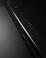 2016–2021 Audi A4 B9 Front Bumper Lip Splitter – Carbon Fiber