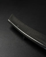 2019–2022 Audi RS6 C8 Avant Single Deck Roof Window Middle Spoiler – Dry Carbon Fiber